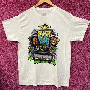 Outkast B.O.B. Big Boi & André 3000 Graphic T-Shirt Medium